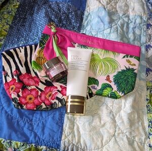 Estee` Lauder Advanced Micro Cleansing Foam & Resilience Multi -Effect Face Crem